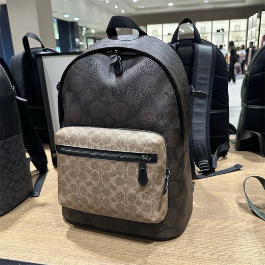 ¥1899🇺🇸出行你需要一个大背包！Coach West 男款大双肩包 ，这款特别火爆，coach畅销男士背包，非常有质感 商品图0