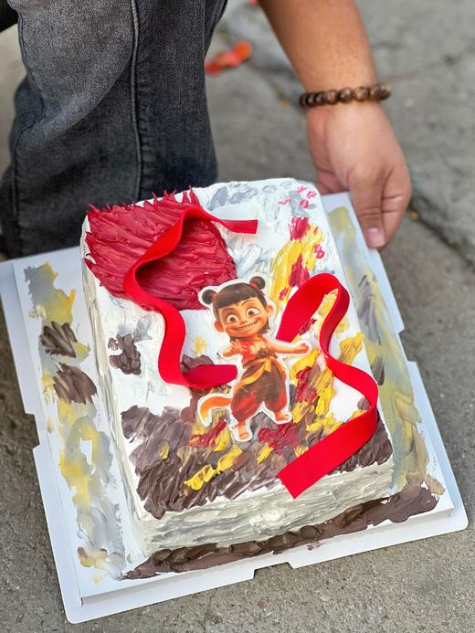 哪吒蛋糕（蛋糕颜色联系客服备注，否则默认随机颜色。） 商品图3