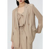 NEELLY纳俪商场同款夏新款一粒扣垂感西装外套女气质通勤休闲上衣N25044W04560 商品缩略图2