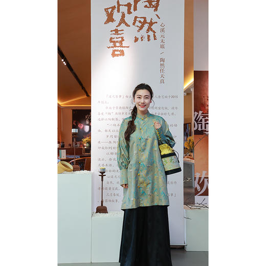 【直播间专属】新中式衬衣（25710197玄香-高定款） 商品图1