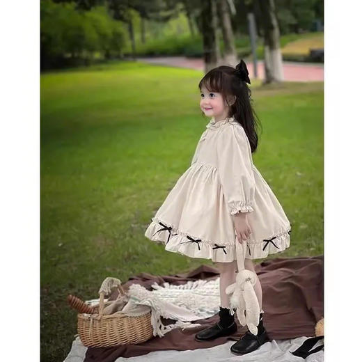 裁缝学苑TQ159女童公主裙纸样儿童新款童装蓬松纯棉连衣裙样板 商品图8