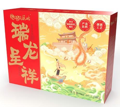 屈姑粽子瑞龙呈祥礼盒 商品图0