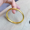 【限时克减150元】足金999.9 古法空心固口手镯黄金素圈泥鳅背手镯（面宽约6.1-6.5mm）(BTWGFSZ00001-2)（预售产品下单后不退款不退货不换货不补差价） 商品缩略图2