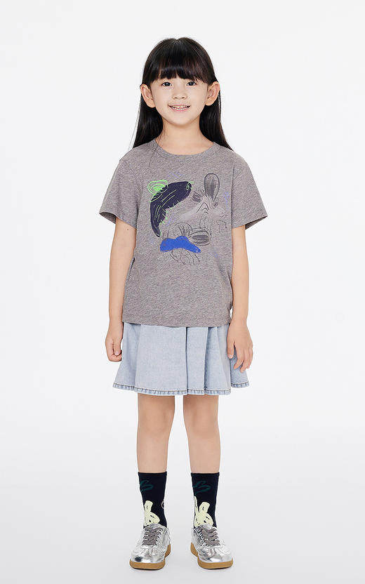 jnby  25年夏款  短款腰裙  1P4D11790 商品图0