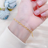 【限时克减150元】足金999 5G黄金金星链可调节机织手链（面宽约2.1-2.5mm）(BJ5GSL00016)（预售产品下单后不退款不退货不换货不补差价） 商品缩略图0