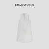 ROMI STUDIO“随性优雅”100%棉立裁工装口袋抽绳背心连衣裙D3796 商品缩略图2