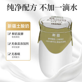 新疆土酸奶原味纯酸奶0添加发酵乳牛奶
