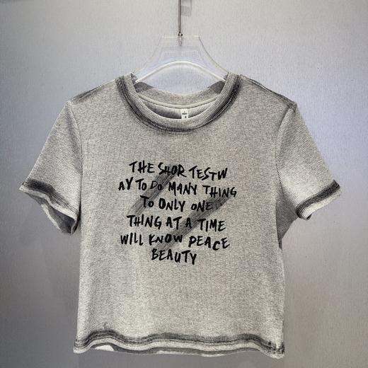 MC晕染撞色短袖T恤50331（灰）夏季152530070321 商品图3