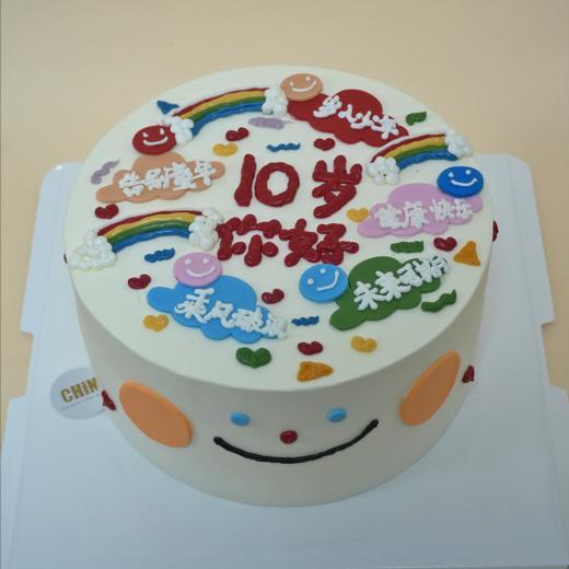 祝福语手绘蛋糕 商品图1