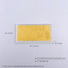 足金999.9 #小红书 1g实心金条柿柿如意吉言金钞（配图片红包、亚克力盒）(ZJJC00146) 商品缩略图4
