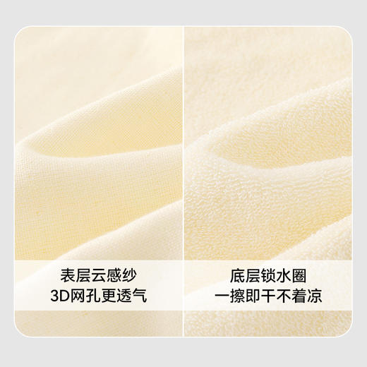 【积分兑换】英氏儿童毛巾加大柔软婴幼儿抑菌吸水浴巾婴儿包被新款婴儿毛巾 商品图2