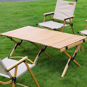 飞图乐折叠椅克米特椅 原木桌椅五件套-大号 ZDZY0901（中号）/ZDZY0902（大号）