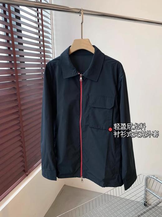 25春秋-轻盈尼龙双头拉链立体翻领夹克男薄外套【包邮+三天无理由退huan 商品图7