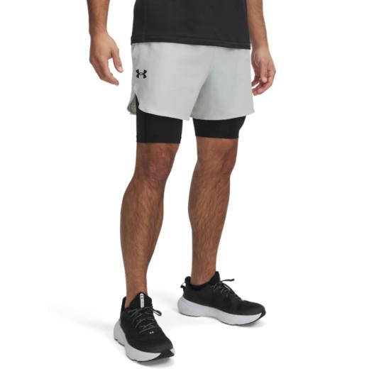 安德玛男子UA Vanish Elite梭织二合一短裤1378604-377 商品图0