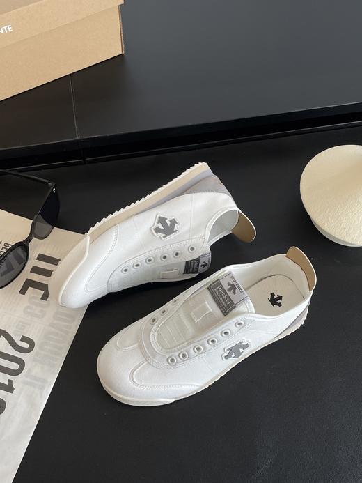 点此购买 迪桑特Chron无系带男女款低帮帆布休闲鞋 98 315419 商品图2