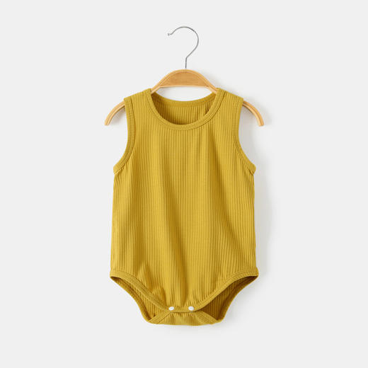 【超薄护肚内衣，婴儿童连体睡衣！】宝宝背心三角包屁哈衣 夏季超薄款护肚内衣 婴儿童连体睡衣服莫代尔-QQ 商品图11