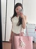 代工厂高品质寇驰city33樱花粉新色妈咪托特包 商品缩略图4