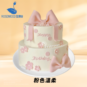 8+6英寸全年龄段人气爆款动物奶油生日蛋糕（2选1）