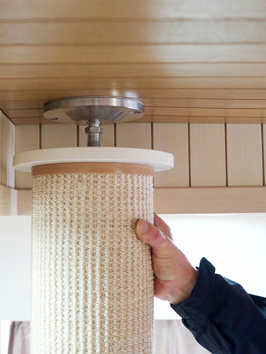 CatS树屋 顶天立地通天剑麻柱猫爬架 无需打孔 超级牢固 SW 商品图5