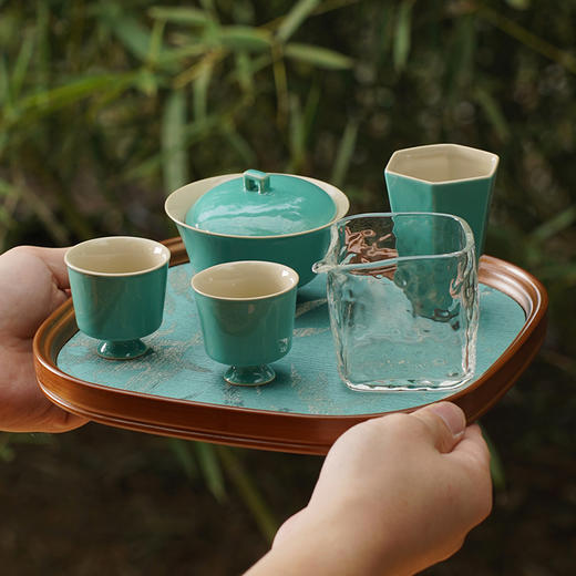 竹小茶丨竹间韵影 茶具套组 商品图1