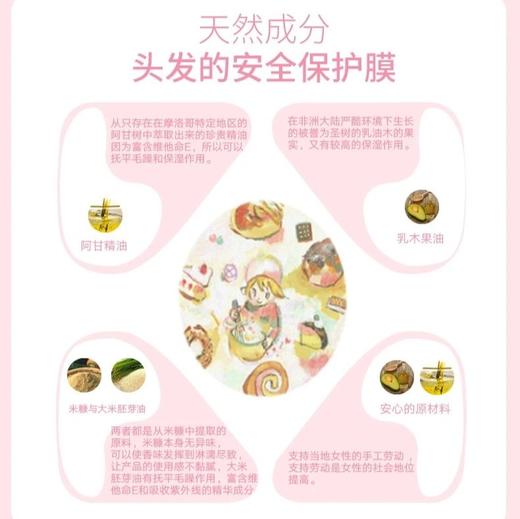 日本本土Loretta洛丽塔 玫瑰护fa精*you 免洗保湿 修复受损干燥毛躁 商品图4