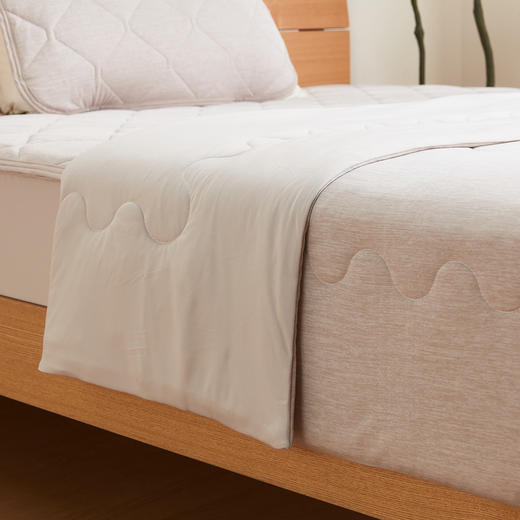 强冷感S2502 摩卡色床品系列 薄被/毛巾被/床垫/床罩/枕垫 单人/双人/特大双人 商品图1