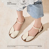 ZHR则则巴恩风包头凉鞋女2025夏新款罗马沙滩凉拖鞋森系复古凉鞋 商品缩略图6
