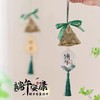 【与“粽” 不同❗端午香囊挂件】手工编制吉祥壁挂，创意门挂，喜庆窗挂，蒲扇小扫帚挂件竹编香囊入户门挂室内铃铛风铃QQ 商品缩略图0