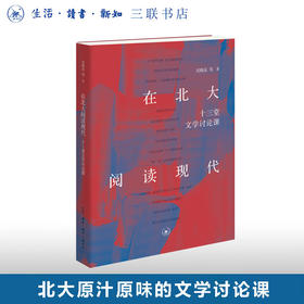 在北大阅读现代：十三堂文学讨论课 吴晓东 著 文化研究 三联书店