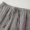 ROMI STUDIO“卢浮宫的黄昏”100%亚麻麻结肌理轻薄休闲裤24SSK1166 商品缩略图1