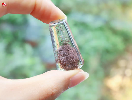 【幽芒】绿幽灵水晶吊坠 配精美挂绳 商品图4