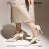 ZHR则则镜面细跟单鞋女2025新款高级百搭女鞋舒适显高精致高跟鞋 商品缩略图9