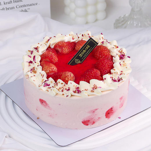 【莓果绮梦】千层叠梦，奶油绵密甜爽滋味层层递进-草莓千层 商品图0