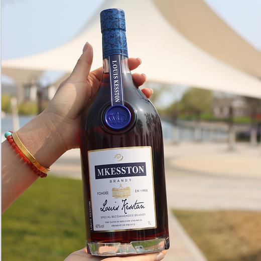 【法国进口】路易凯仕顿·蓝岱世家白兰地XO 1L大瓶装 每瓶单独礼盒装 商品图5