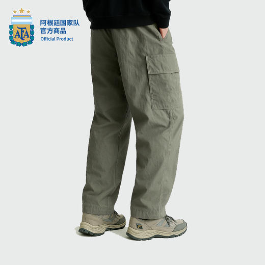 【官方正版】阿根廷国家队 | 灰色登山裤男女户外运动休闲舒适简约 商品图3