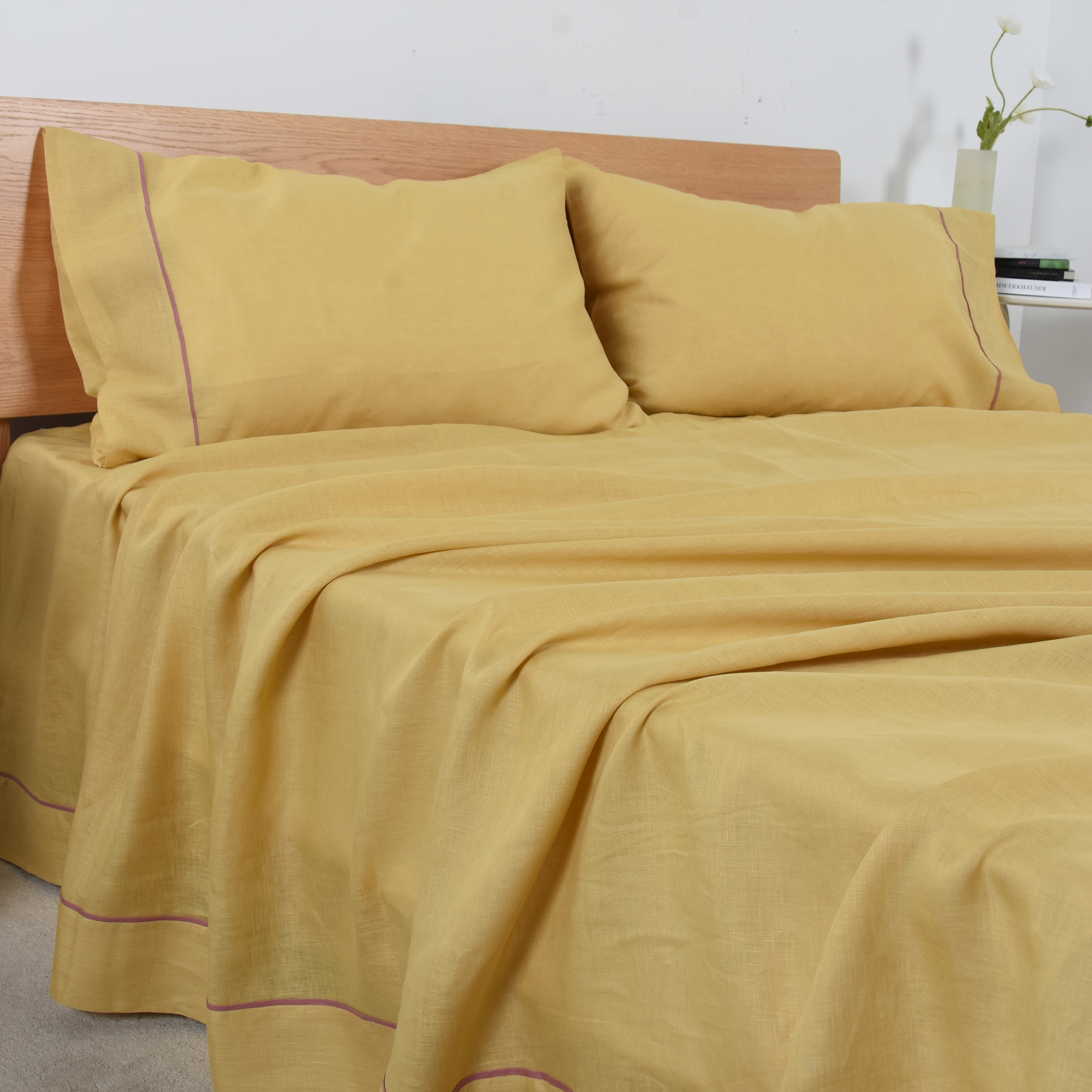 日式纯麻三件套