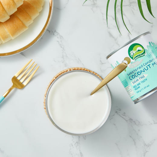椰子甜炼奶  无蔗糖椰子饮料 320g/罐【周一三五发货】 商品图2