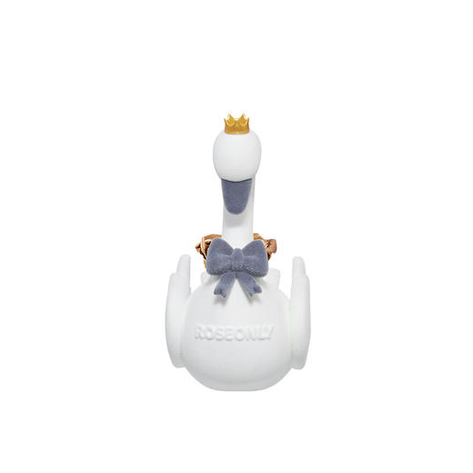 ROSEONLY诺誓 永生玫瑰 公仔系列 斯威娜天鹅 粉色金色 送朋友 情人节礼物 商品图8