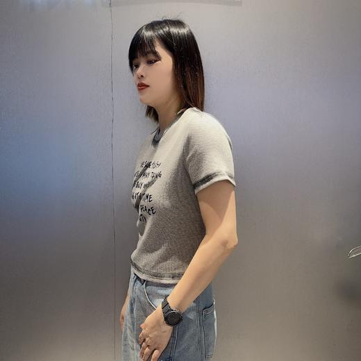 MC晕染撞色短袖T恤50331（灰）夏季152530070321 商品图2