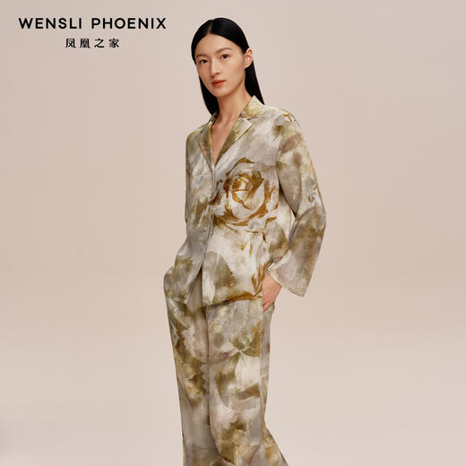 凤凰之家“唯一的玫瑰”家居上下套 商品图1