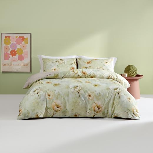 罗莱 花影清漾全棉四件套【分仓直发，72小时发货，周末节假日不发货】 商品图0