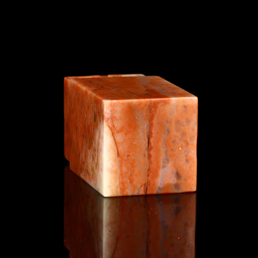 孤品016732-老挝石博古钮扁章-2.9*2.9*6.4cm 商品图4