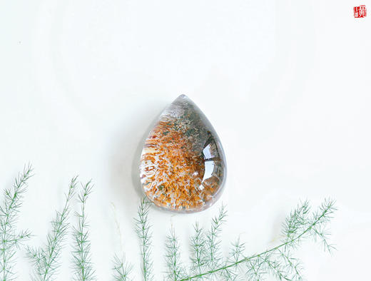 【丹霄灵影】绿幽灵水晶吊坠 配精美挂绳 商品图0