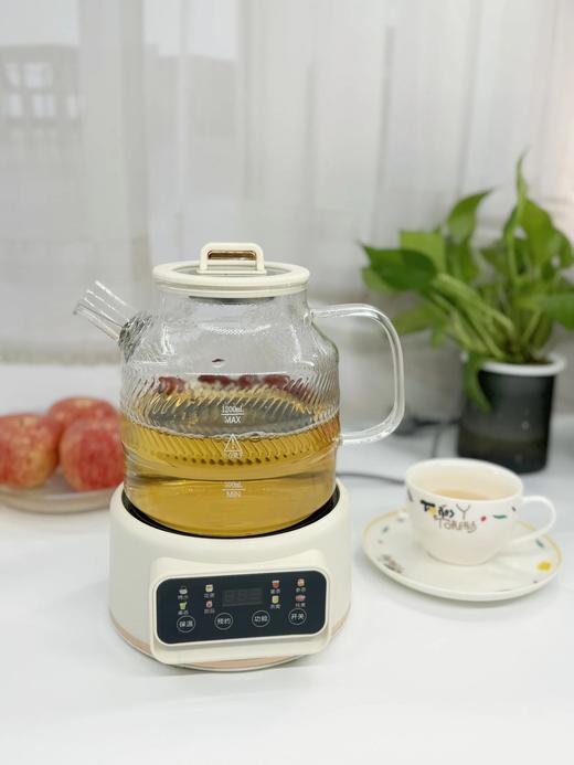 99元送茶漏原价159️Morlait分体智能玻璃养生壶分体式全玻璃无胶水精煮鲜炖全在行高颜值养生壶基地直邮 商品图2