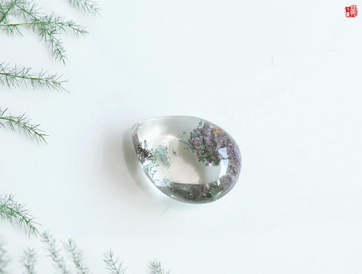 【烬影】绿幽灵水晶吊坠 配精美挂绳 商品图2