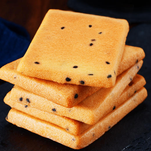 干烙脆饼｜脆蛋糕饼干鸡蛋煎饼干烙鲜鸡蛋+黑芝麻【30包*箱*210克】 量贩30袋锁鲜装 商品图3