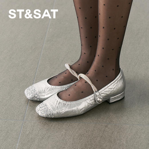 【闪钻鞋头】星期六精致甜美糖果玛丽珍SSD3111114 商品图5