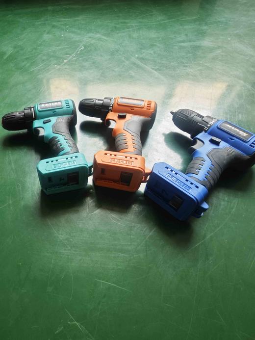 【货号05505】库存样品机21V大艺款无刷电钻机头不含电池充电器锂电钻机头 商品图4