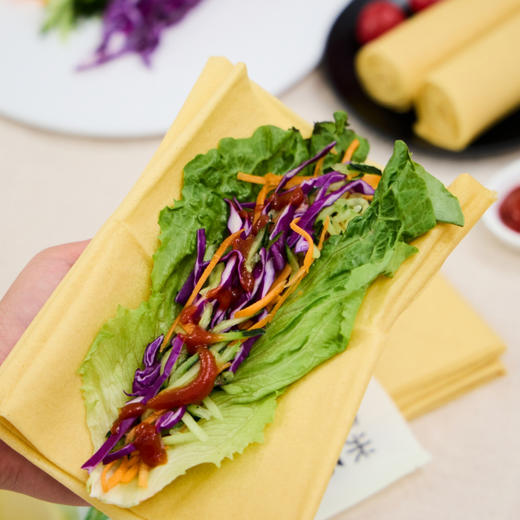有机胚芽米煎饼 | 100g/袋（2片）杂粮卷饼 清香醇厚 松软可口 早餐干粮代餐 零食 善粮汇 商品图2