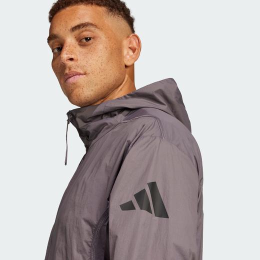 Adidas阿迪达斯CITY ESCAPE WINDBREAKER 轻肤感系列运动休闲宽松连帽轻风衣外套JF3292 商品图4